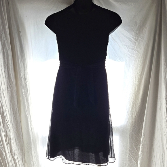 White House Black Market Black Dress EUC - Picture 6 of 8
